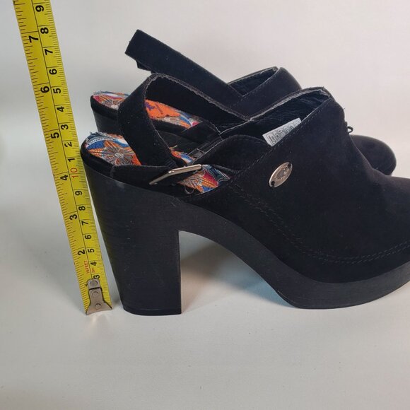 ROCKET DOG Black Suede Clogg/Platform size 8.5 - Picture 6 of 14